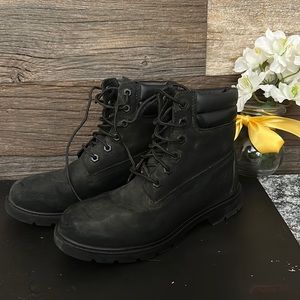 Black Suede Timberlands